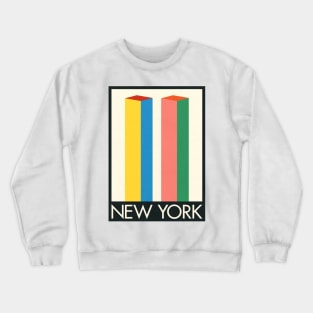 New York Twin Towers Crewneck Sweatshirt